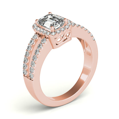 Emerald Cut Engagement Ring M83494-10X8