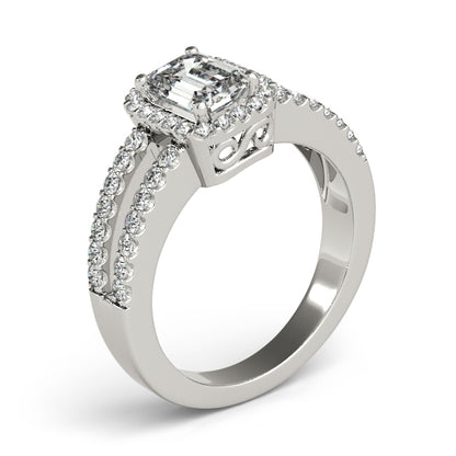 Emerald Cut Engagement Ring M83494-10X8