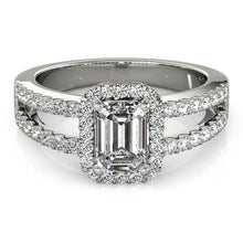 Load image into Gallery viewer, Emerald Cut Engagement Ring M83494-11X9
