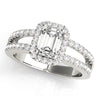 Load image into Gallery viewer, Emerald Cut Engagement Ring M83494-6X4
