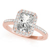 Load image into Gallery viewer, Emerald Cut Engagement Ring M83495-14X10
