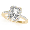Load image into Gallery viewer, Emerald Cut Engagement Ring M83495-14X10
