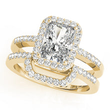 Load image into Gallery viewer, Emerald Cut Engagement Ring M83495-14X10
