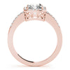 Load image into Gallery viewer, Emerald Cut Engagement Ring M83495-14X10
