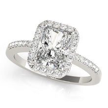 Load image into Gallery viewer, Emerald Cut Engagement Ring M83495-10X8
