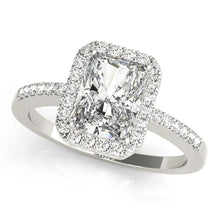 Load image into Gallery viewer, Emerald Cut Engagement Ring M83495-7X5
