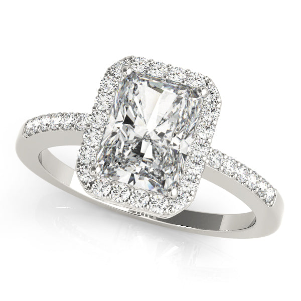 Emerald Cut Engagement Ring M83495-14X10