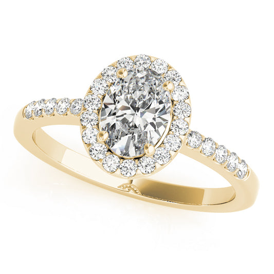 Oval Engagement Ring M83497-10X8