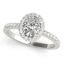 Load image into Gallery viewer, Oval Engagement Ring M83497-11X9
