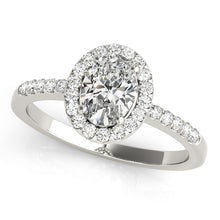Load image into Gallery viewer, Oval Engagement Ring M83497-7X5
