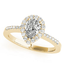 Load image into Gallery viewer, Pear Engagement Ring M83498-14X9
