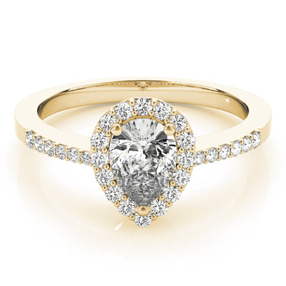 Pear Engagement Ring M83498-10X7