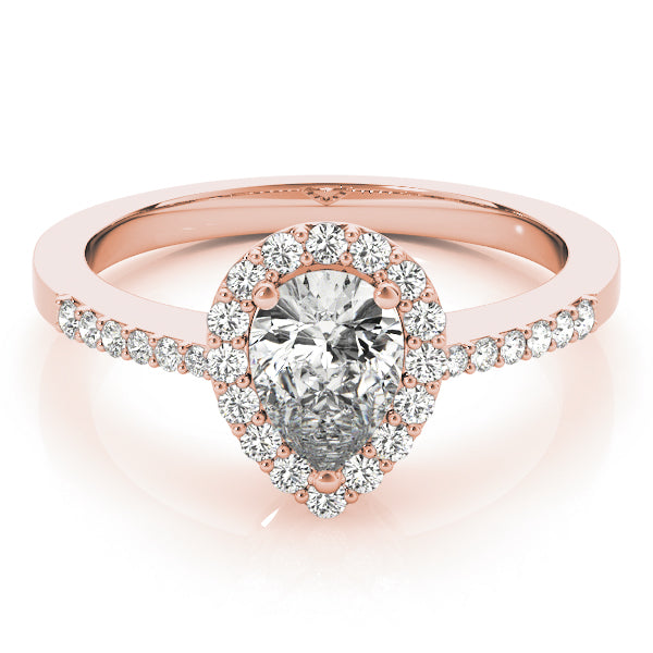 Pear Engagement Ring M83498-10X7