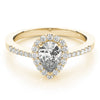 Load image into Gallery viewer, Pear Engagement Ring M83498-6X4

