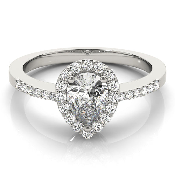Pear Engagement Ring M83498-10X7