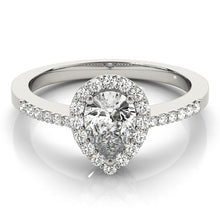 Load image into Gallery viewer, Pear Engagement Ring M83498-6X4
