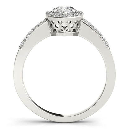 Pear Engagement Ring M83498-10X7