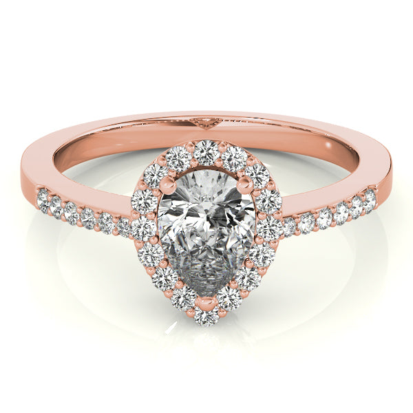 Pear Engagement Ring M83498-10X7