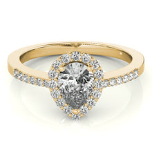 Load image into Gallery viewer, Pear Engagement Ring M83498-7X5
