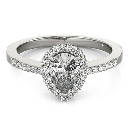Pear Engagement Ring M83498-10X7