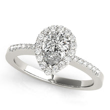 Load image into Gallery viewer, Pear Engagement Ring M83498-9X6
