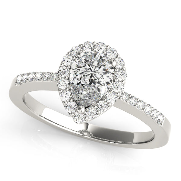 Pear Engagement Ring M83498-7X5