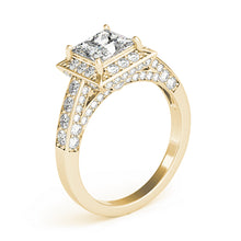 Load image into Gallery viewer, Square Engagement Ring M83501-5
