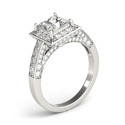 Square Engagement Ring M83501-5