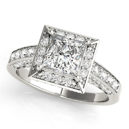 Square Engagement Ring M83501-4