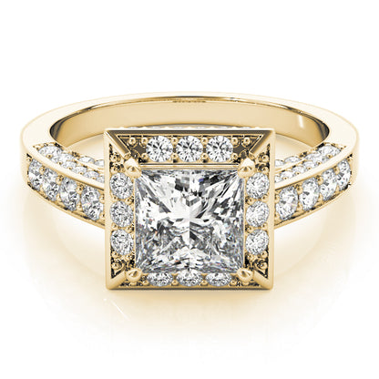 Square Engagement Ring M83501-4
