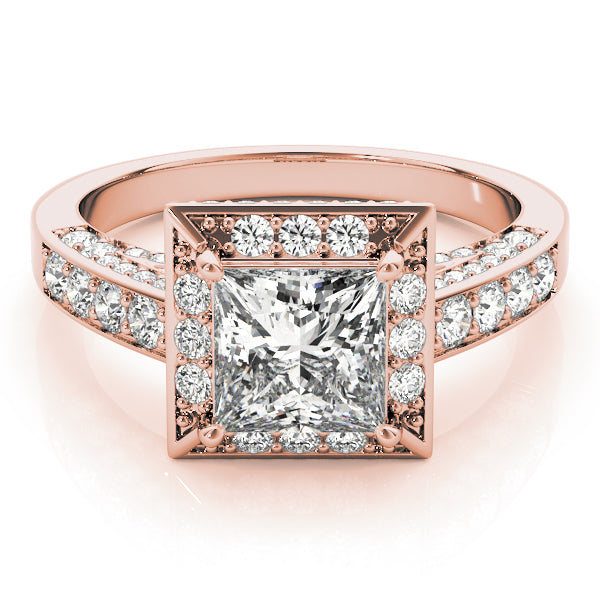 Square Engagement Ring M83501-4