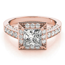 Load image into Gallery viewer, Square Engagement Ring M83501-4
