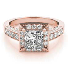 Load image into Gallery viewer, Square Engagement Ring M83501-5
