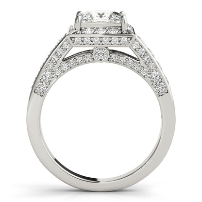 Square Engagement Ring M83501-4