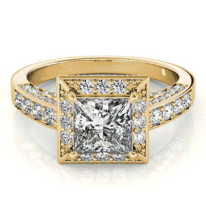 Square Engagement Ring M83501-4