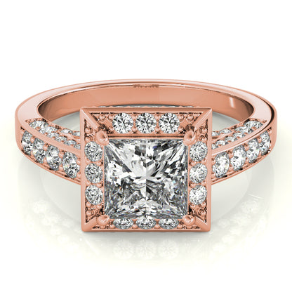 Square Engagement Ring M83501-4