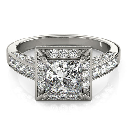 Square Engagement Ring M83501-4