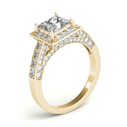 Square Engagement Ring M83501-4