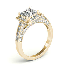 Load image into Gallery viewer, Square Engagement Ring M83501-5
