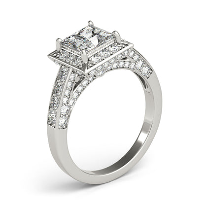 Square Engagement Ring M83501-4