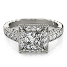 Load image into Gallery viewer, Square Engagement Ring M83501-5
