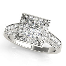 Load image into Gallery viewer, Square Engagement Ring M83501-5
