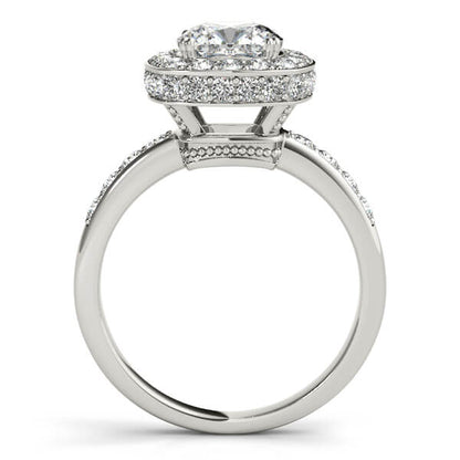 Cushion Engagement Ring M83502-10