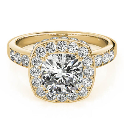 Cushion Engagement Ring M83502-10
