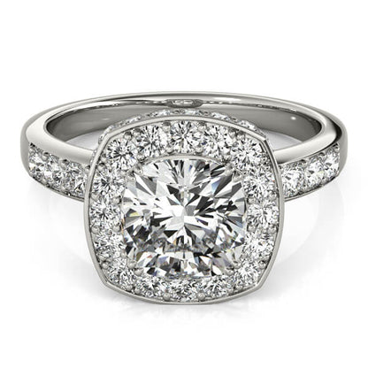 Cushion Engagement Ring M83502-10