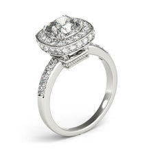 Load image into Gallery viewer, Cushion Engagement Ring M83502-10
