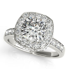 Load image into Gallery viewer, Cushion Engagement Ring M83502-10
