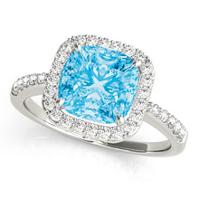Load image into Gallery viewer, Cushion Engagement Ring M83503-6
