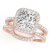 Load image into Gallery viewer, Cushion Engagement Ring M83503-8
