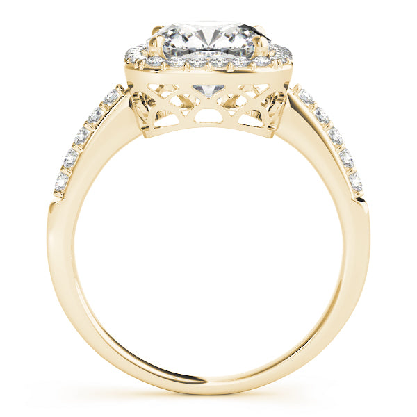 Cushion Engagement Ring M83503-10